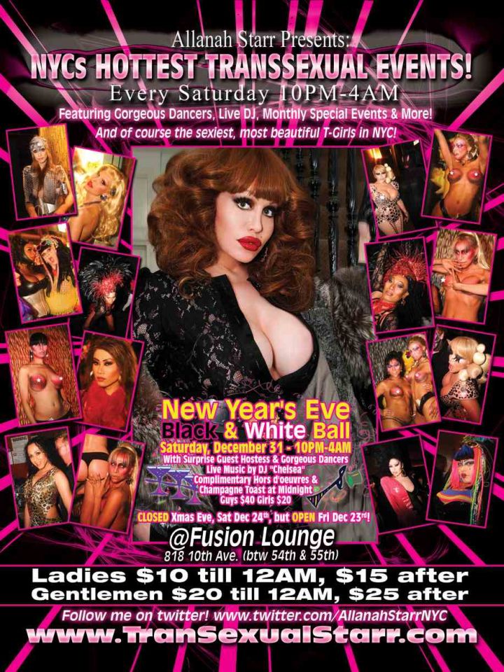 Allanah Starr new years eve party